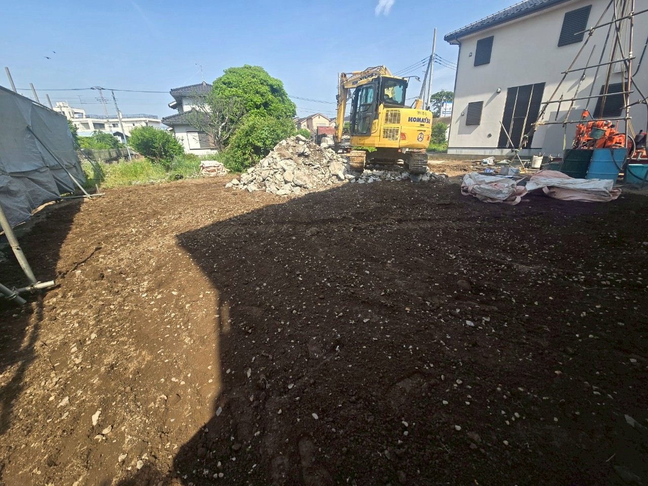 埼玉県春日部市　木造解体 事例写真