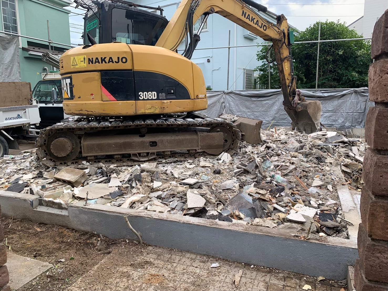 東京都中野区　木造解体 事例写真