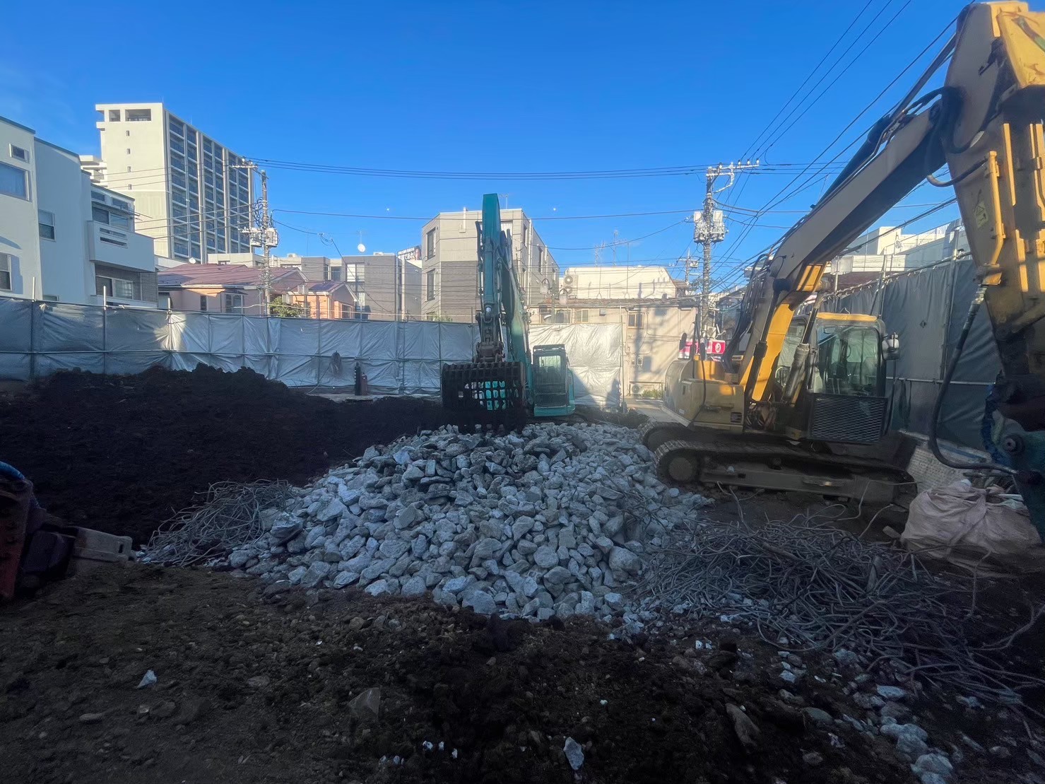 東京都世田谷区　RC（鉄筋コンクリート）解体 事例写真