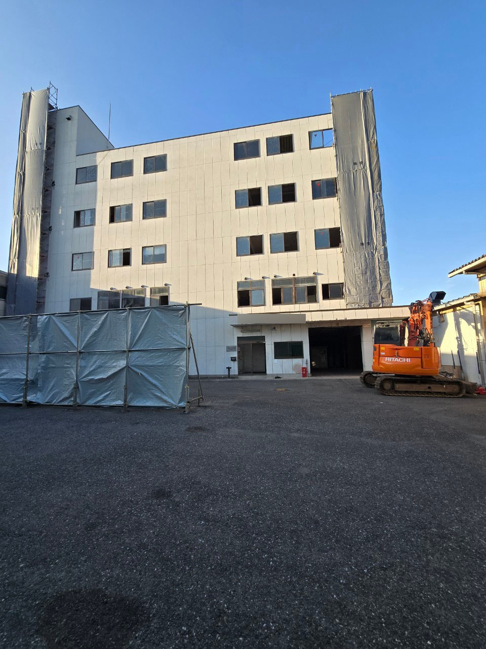 埼玉県入間市　鉄骨解体 事例写真