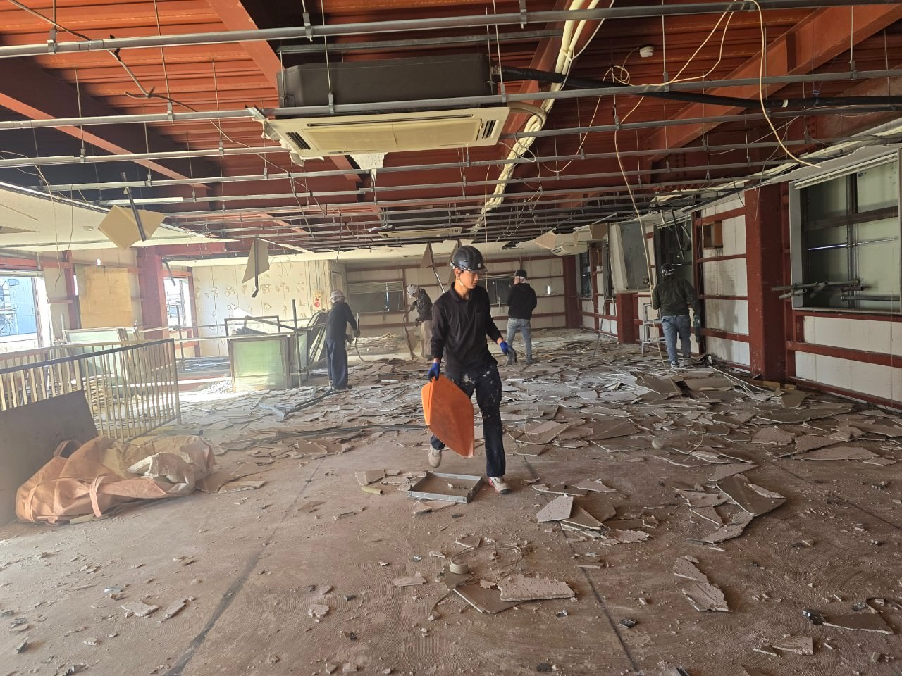 埼玉県入間市　鉄骨解体 事例写真