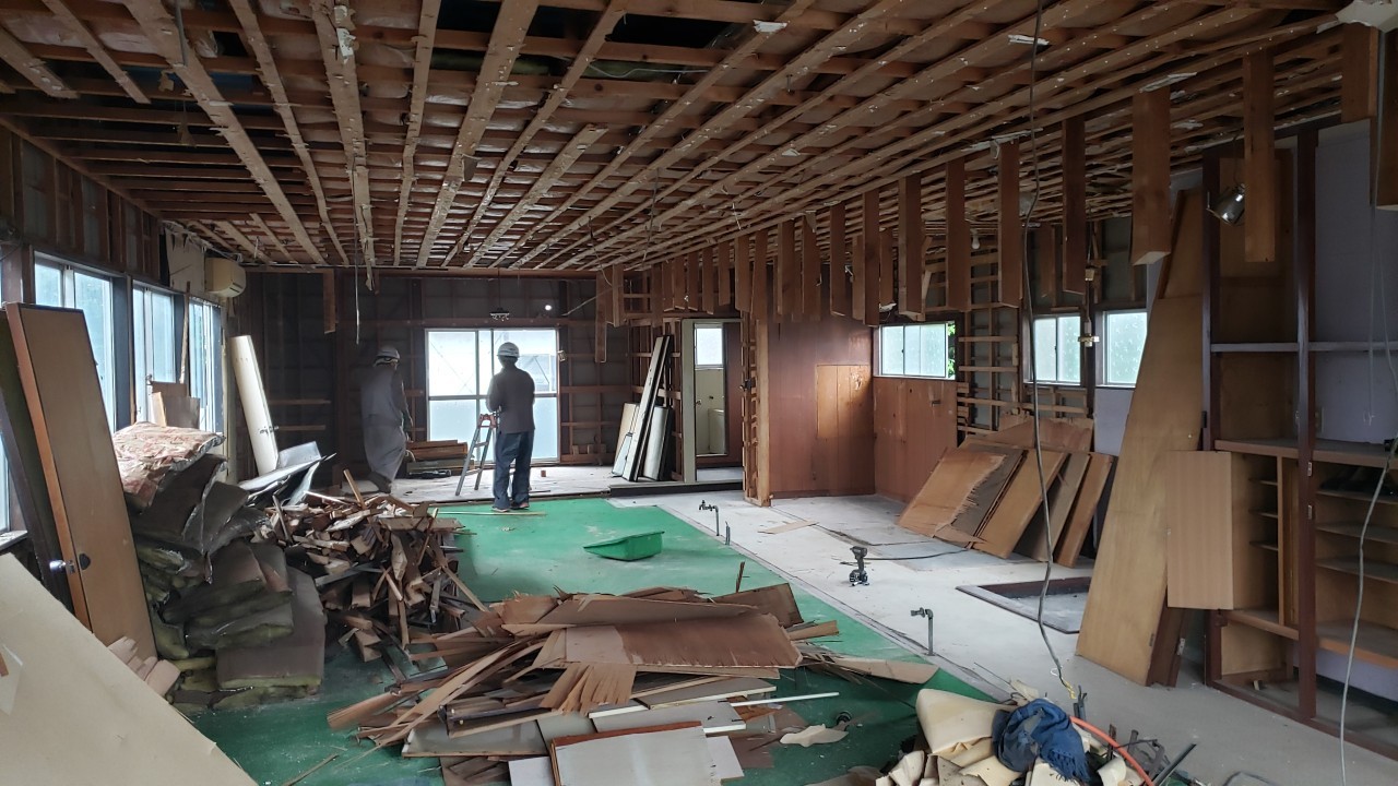 埼玉県所沢市　内装解体 事例写真