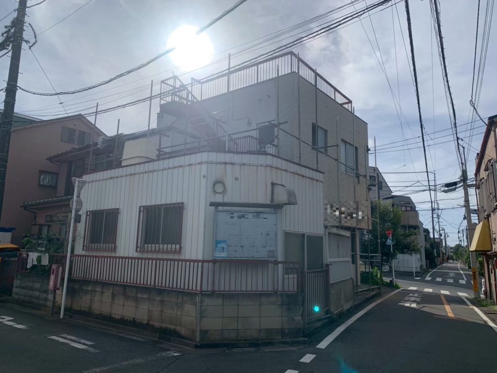 東京都清瀬市　鉄骨解体