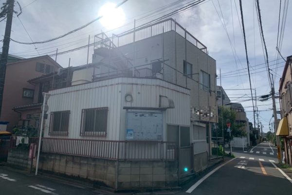 東京都清瀬市　鉄骨解体
