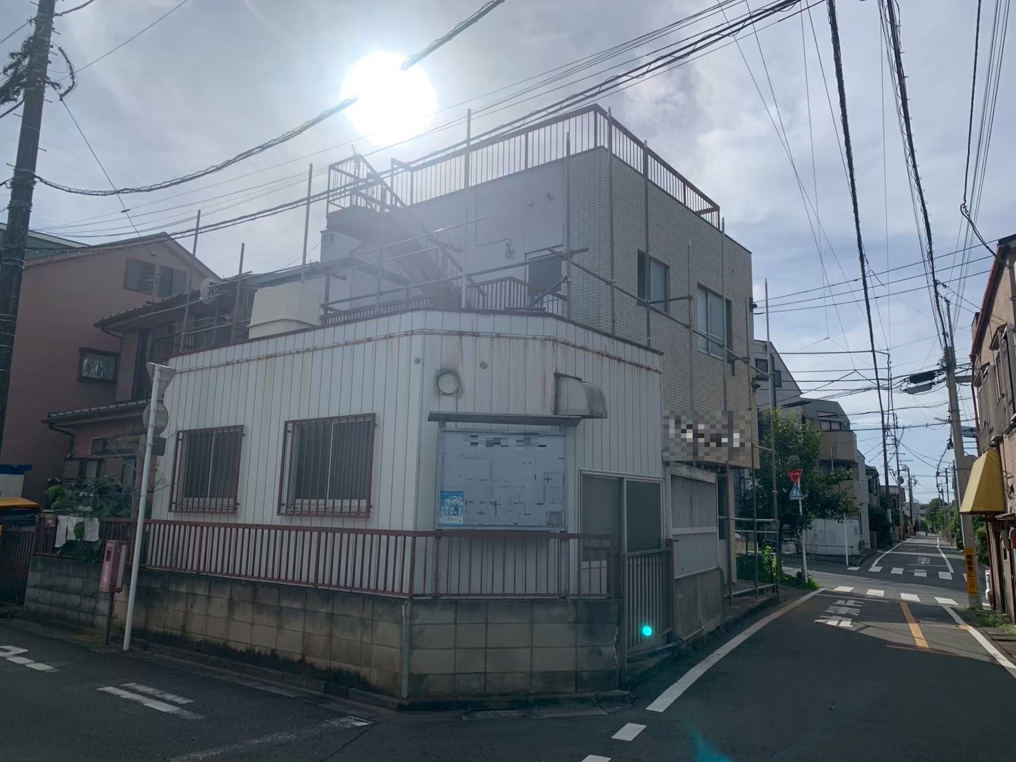 東京都清瀬市　鉄骨解体