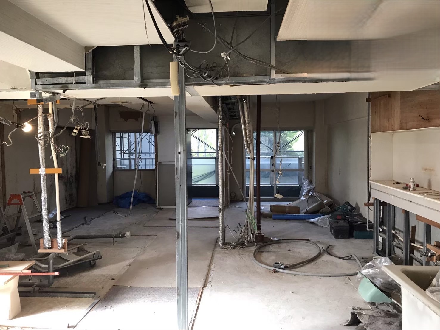 埼玉県和光市　内装解体 事例写真